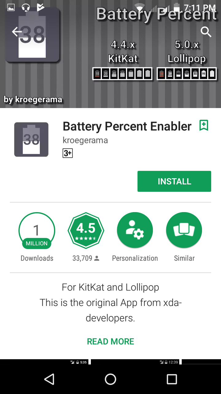 battery bar app